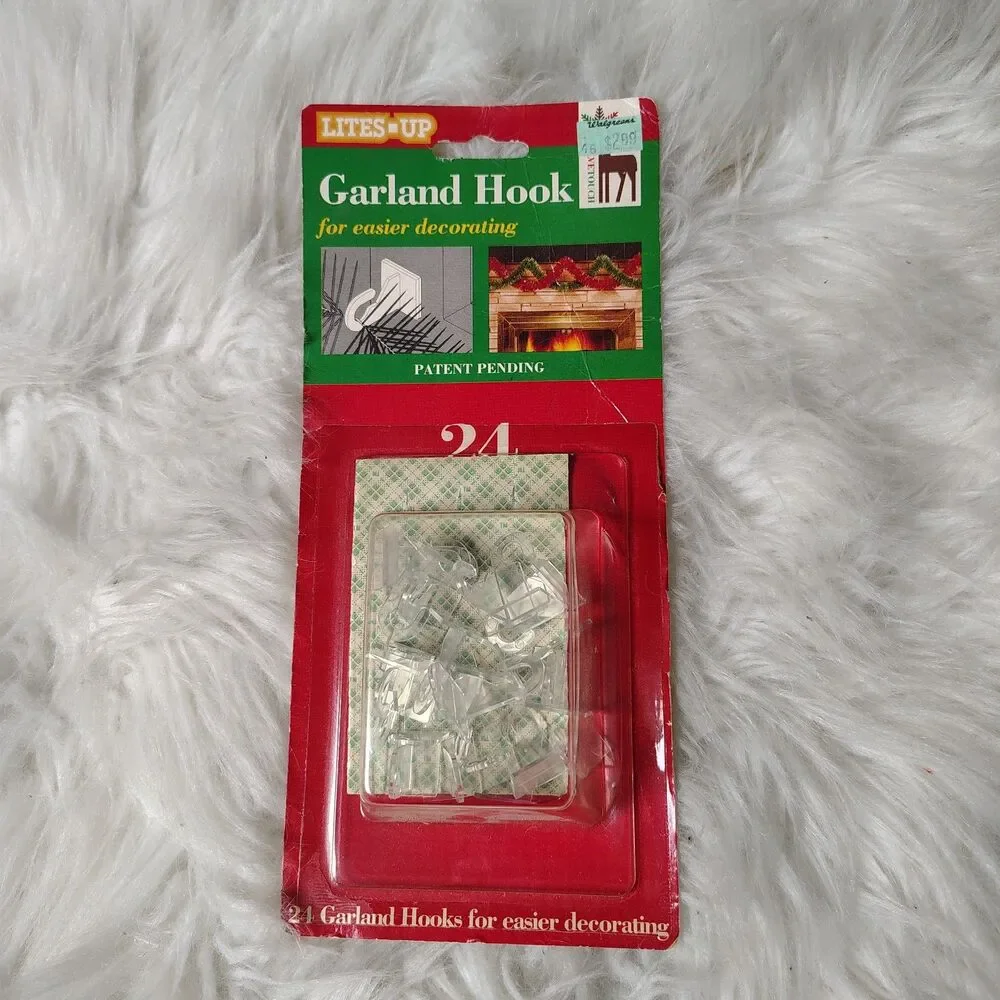 VTG Garland Hooks 24pk NIB